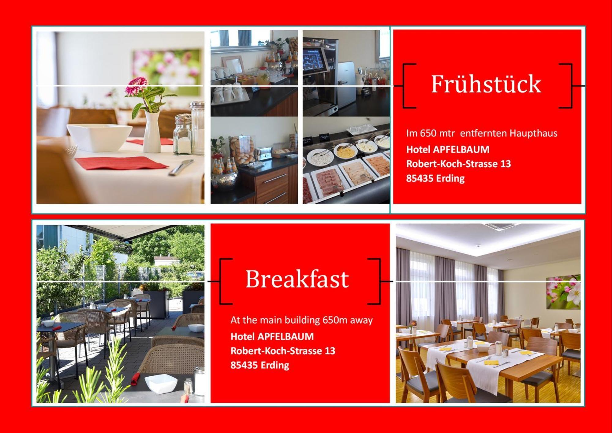 Hotel-Etage Apfelrot Эрдинг Экстерьер фото